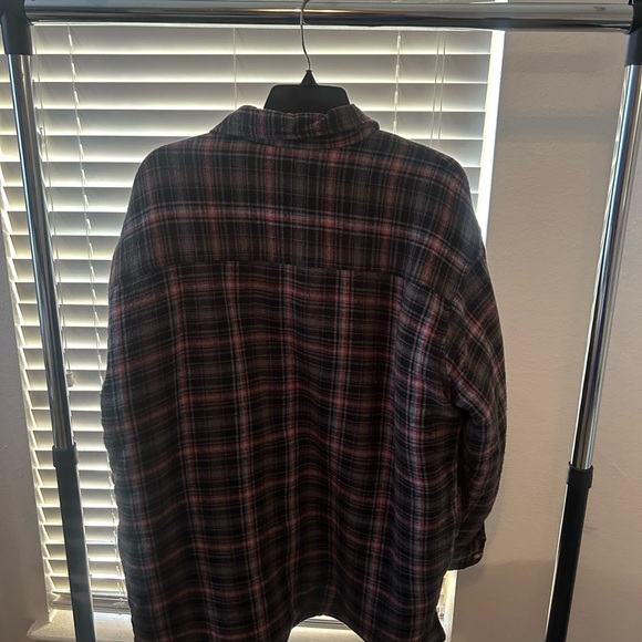 Men's Plaid Jacket - Black, Blue, Gray, and Red - Picture 4 of 6